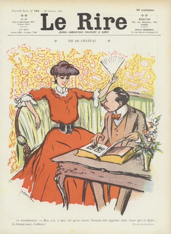 Illustration for Le Rire by Pierre Georges Jeanniot