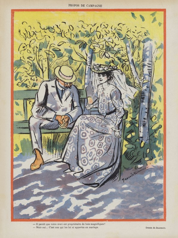 Illustration for Le Rire by Pierre Georges Jeanniot