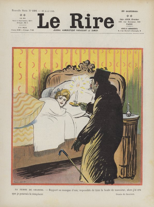 Illustration for Le Rire by Pierre Georges Jeanniot
