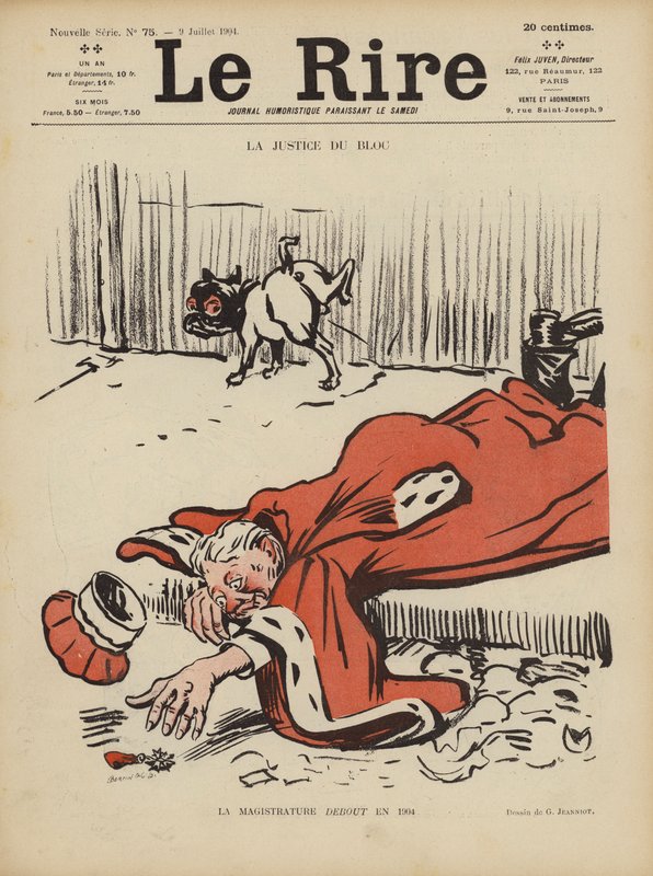 Illustration for Le Rire by Pierre Georges Jeanniot