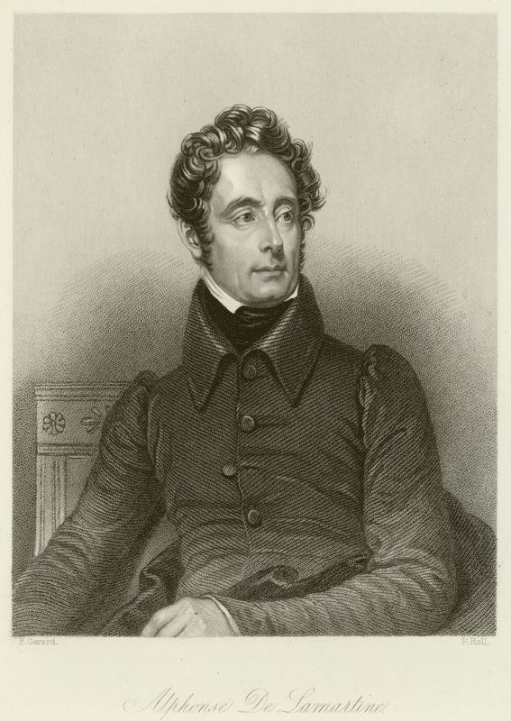 Alphonse de Lamartine by Pierre Petit