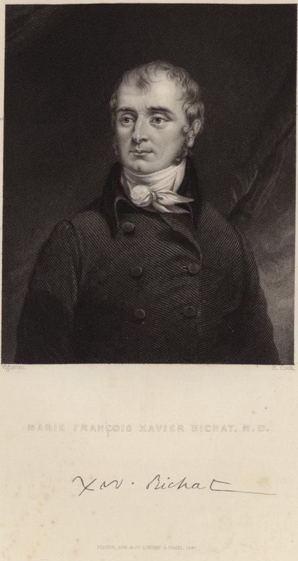 Portrait of Marie Francois Xavier Bichat by Pierre Roch Vigneron