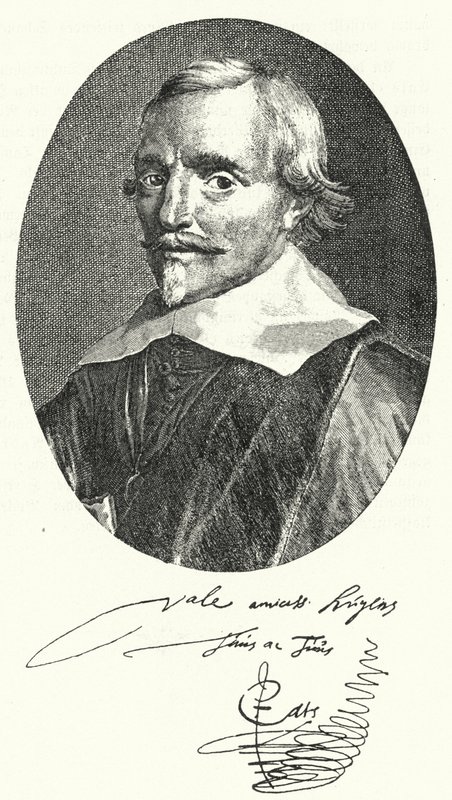 Jacob Cats, Dutch poet and diplomat by Pieter (attr.to) Dubordieu