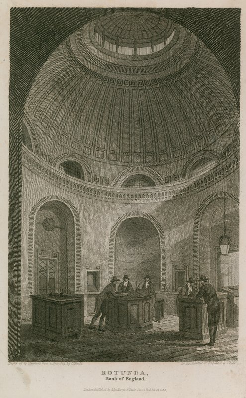 Rotunda, Bank of England by Pieter Jansz. Quast