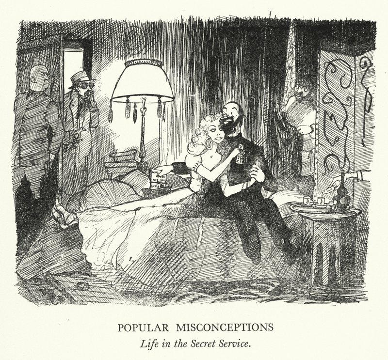 Popular Misconceptions, Life in the Secret Service by Pont (1908 40)