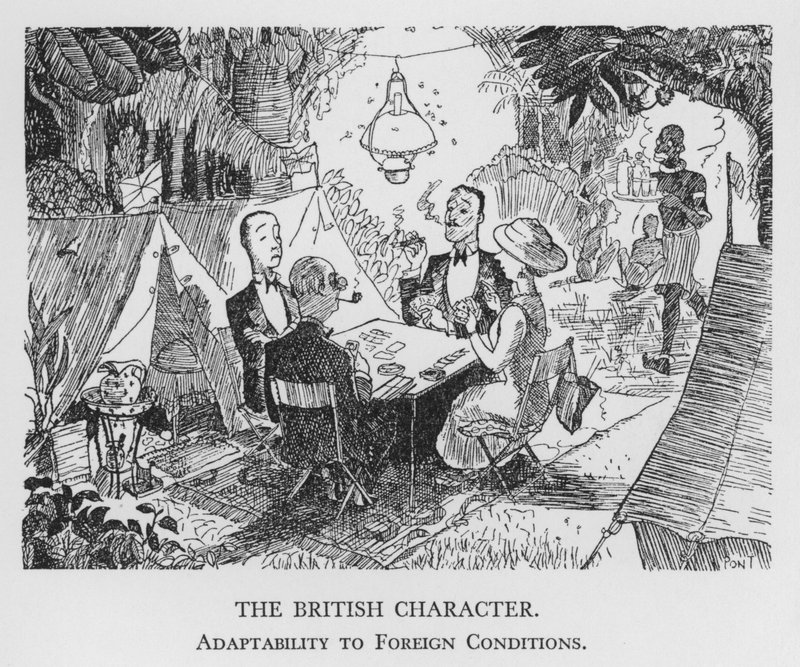 The British Character, Adaptability to Foreign Conditions by Pont
