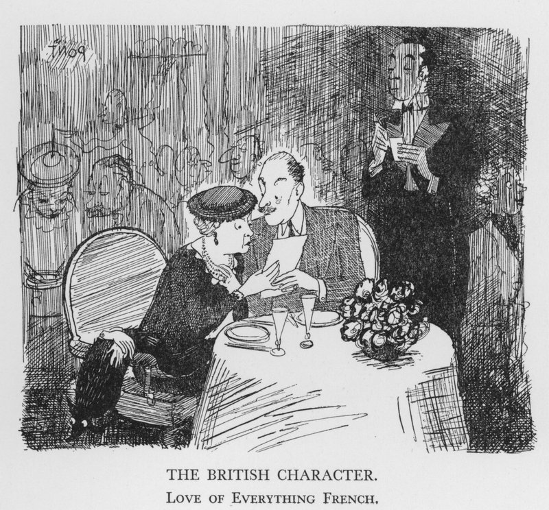 The British Character, Love of Everything French by Pont