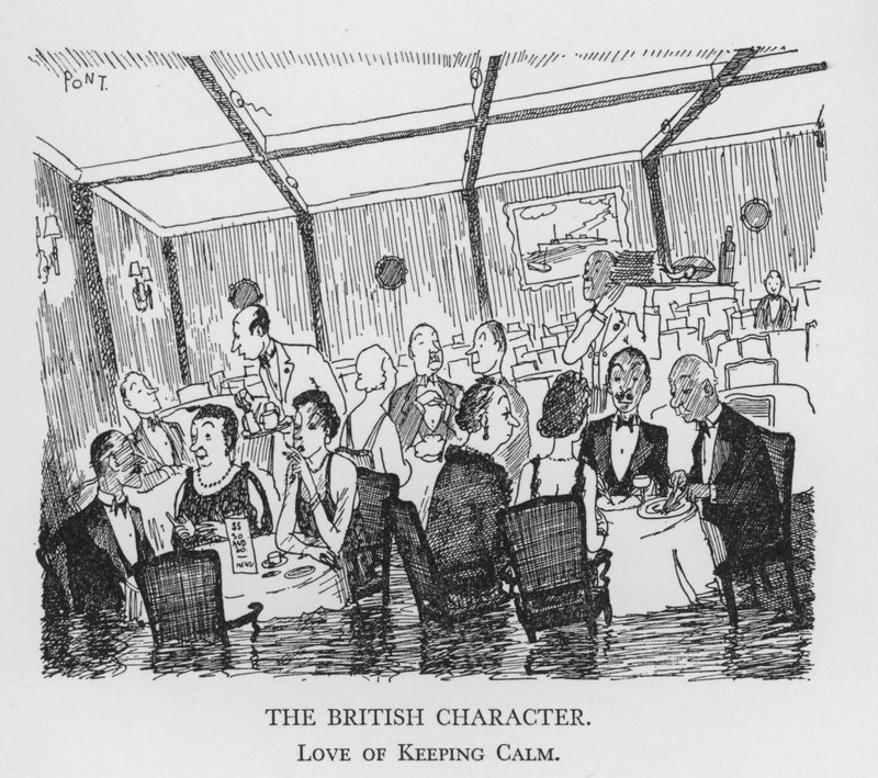 The British Character, Love of Keeping Calm by Pont