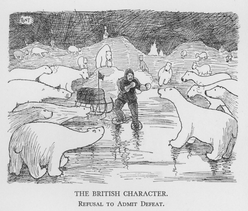 The British Character, Refusal to Admit Defeat by Pont
