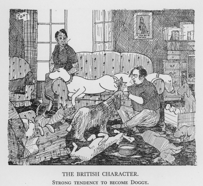 The British Character, Strong tendency to become Doggy by Pont