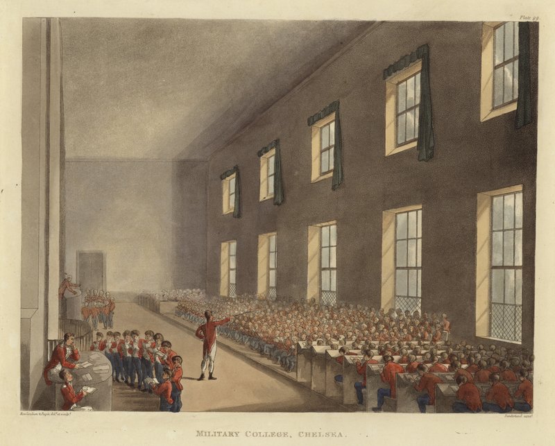 Military College by Pugin and Rowlandson