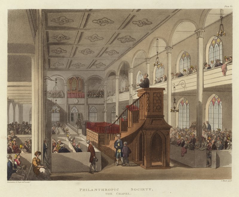 Philanthropic Society by Pugin and Rowlandson