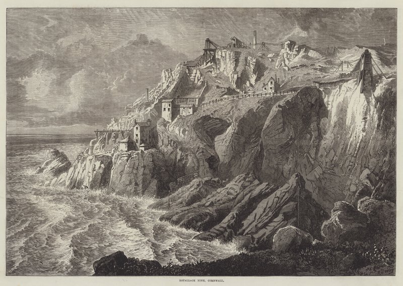 Botallack Mine, Cornwall by R. Dudley
