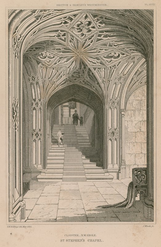 North west angle of the Cloister, St Stephen