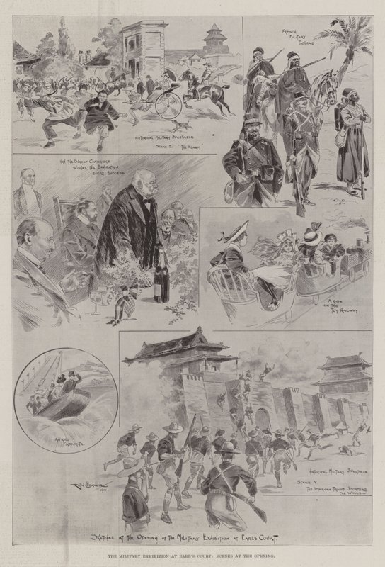 The Military Exhibition at Earl
