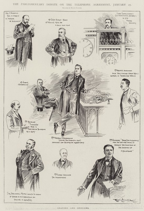 The Parliamentary Debate on the Telephone Agreement, 27 January by Ralph Cleaver