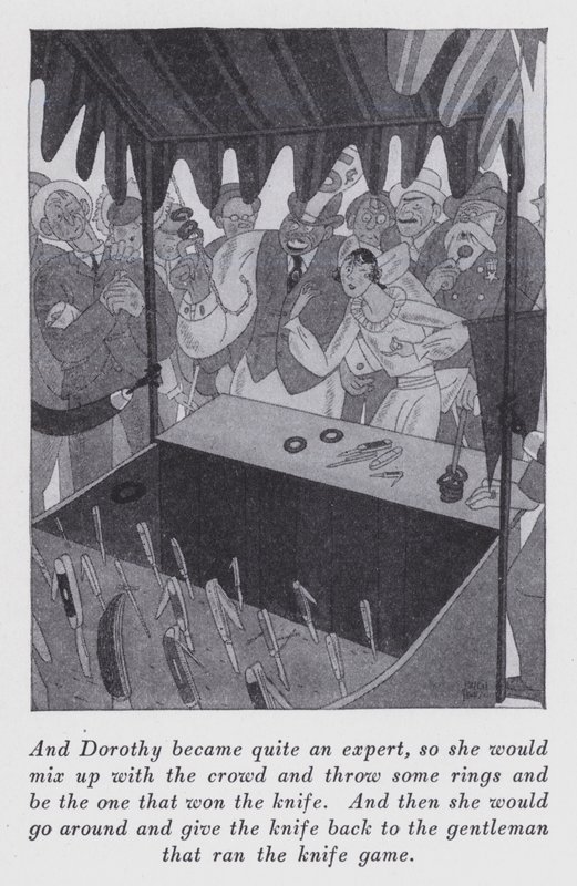 Illustration for "But Gentlemen Marry Brunettes" by Anita Loos by Ralph Barton