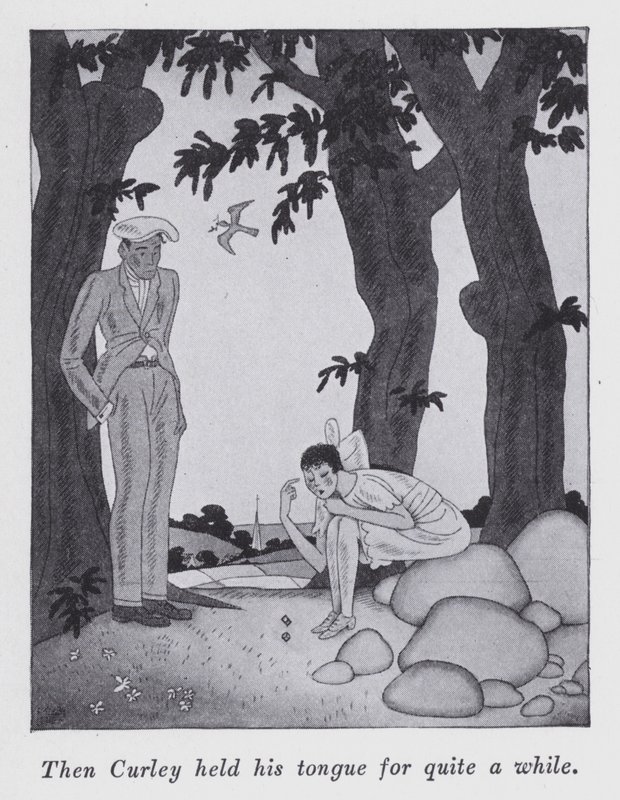 Illustration for "But Gentlemen Marry Brunettes" by Anita Loos by Ralph Barton