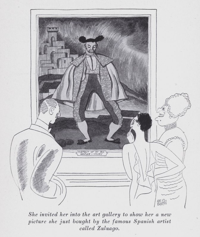 Illustration for "But Gentlemen Marry Brunettes" by Anita Loos by Ralph Barton