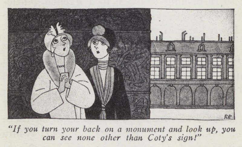 Illustration for Gentlemen Prefer Blondes by Anita Loos by Ralph Barton