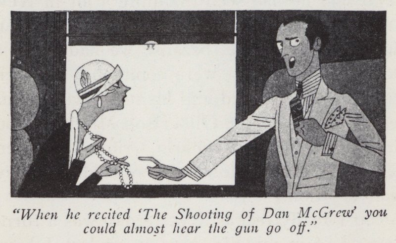 Illustration for Gentlemen Prefer Blondes by Anita Loos by Ralph Barton