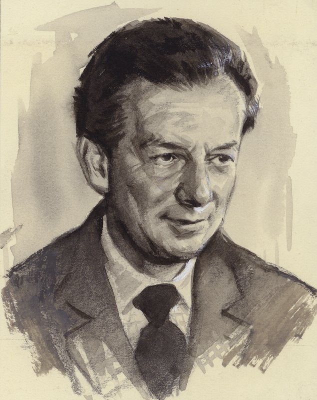 Benjamin Britten by Ralph Bruce