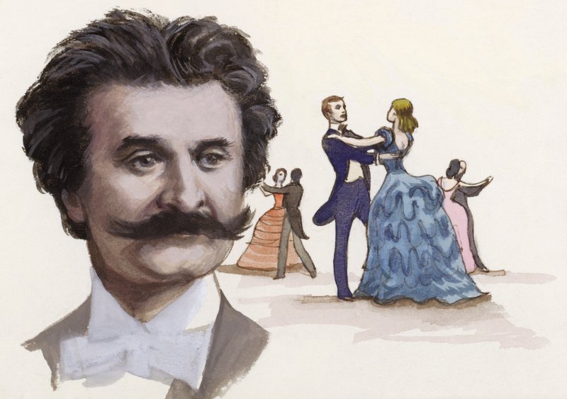 Johann Strauss The Younger by Ralph Bruce