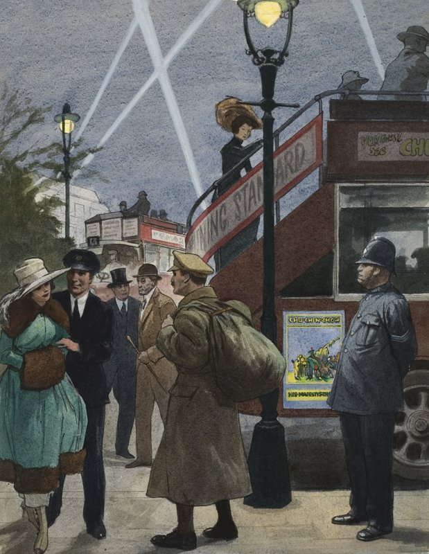 London in the First World War by Ralph Bruce