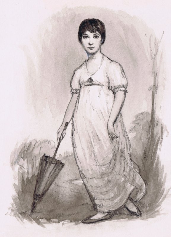 The young Jane Austen by Ralph Bruce
