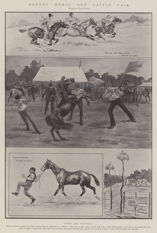Barnet Horse and Cattle Fair by Ralph Cleaver