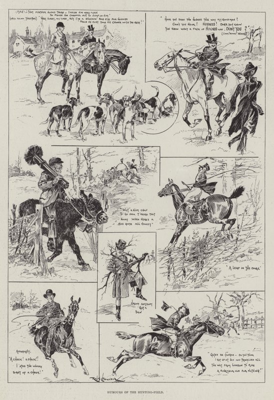 Humours of the Hunting-Field by Ralph Cleaver
