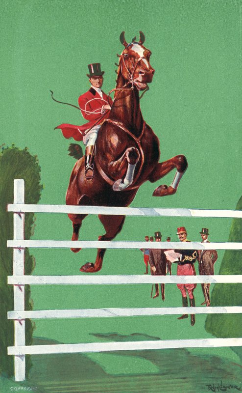 International Horse Show, Olympia, London, June 1908 by Ralph Cleaver