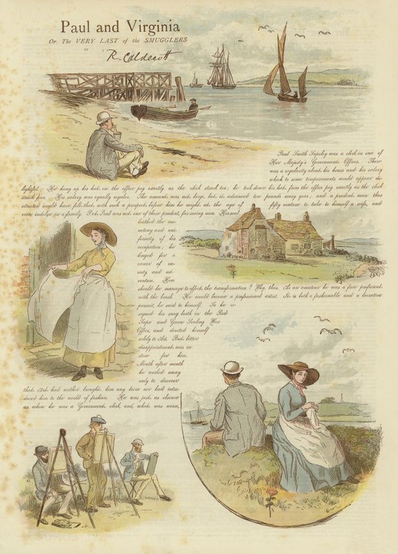 Paul and Virginia, Or the Very Last of the Smugglers by Randolph Caldecott