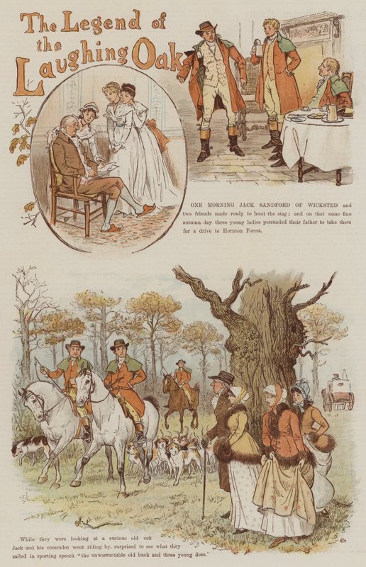 The Legend of the Laughing Oak by Randolph Caldecott