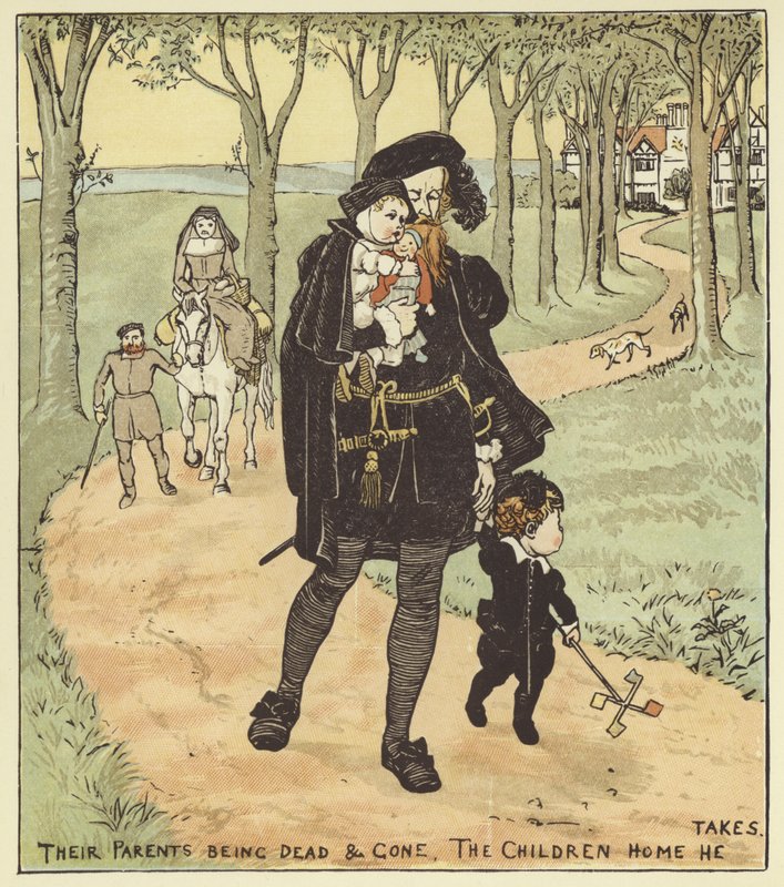 The Babes In The Wood by Randolph Caldecott
