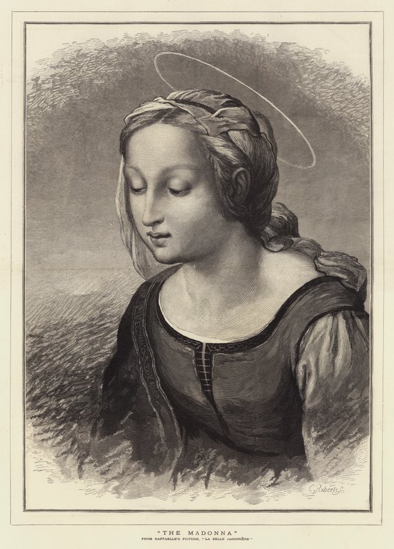 The Madonna by Raffaello Sanzio Raphael