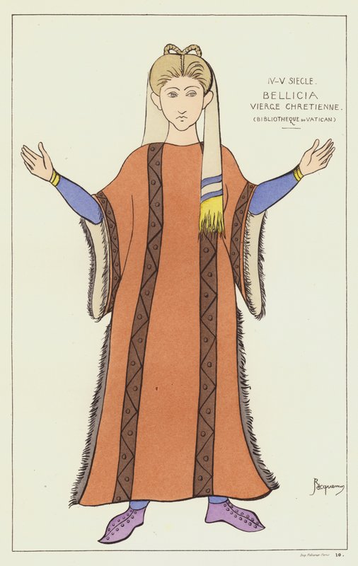 Bellicia, Christian Virgin by Raphael Jacquemin