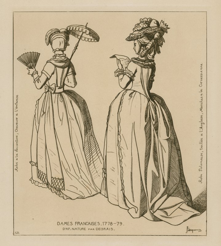 French women, 1778-79 by Raphael Jacquemin