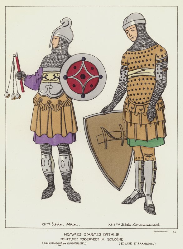 Italian Men-at-Arms by Raphael Jacquemin