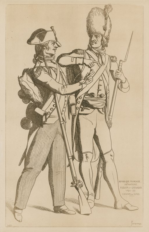 Infantry of the French Republic by Raphael Jacquemin