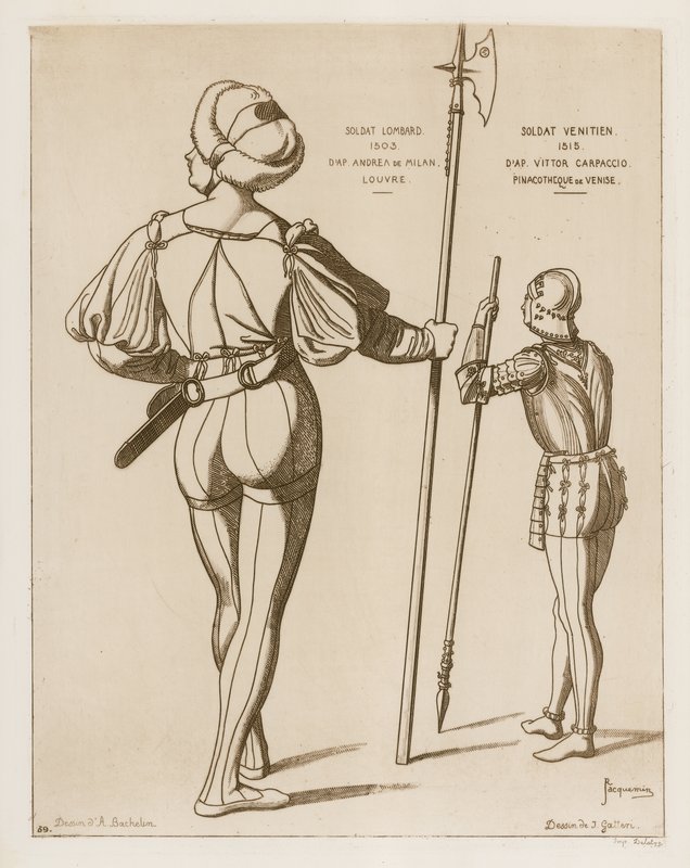 Italian soldiers from the 16th century by Raphael Jacquemin