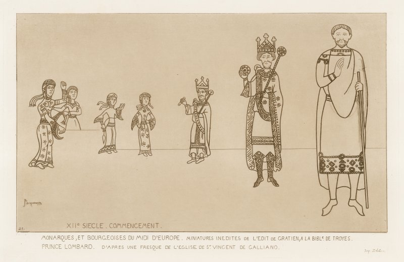 Nobility at the Start of the 12th Century by Raphael Jacquemin