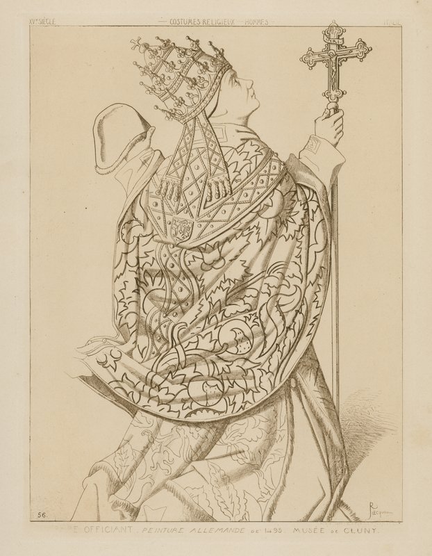 Pope officiating by Raphael Jacquemin