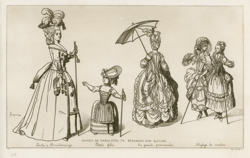 Women of Paris, 1774-79 by Raphael Jacquemin