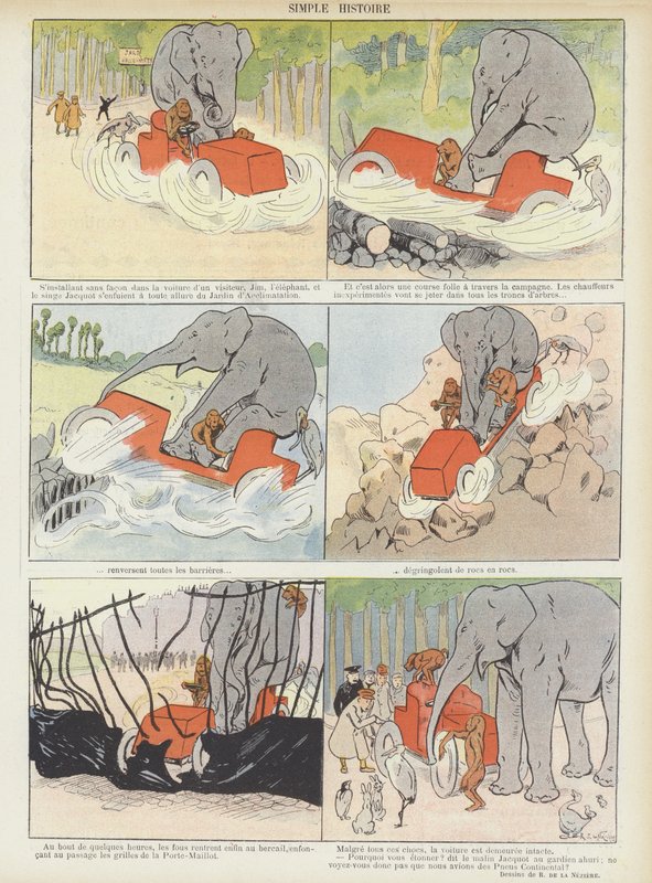 Illustration for Le Rire by Raymond de la Neziere