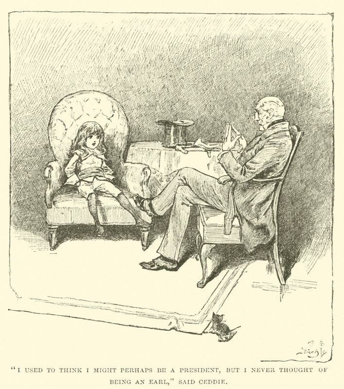 Illustration for Little Lord Fauntleroy by Reginald Bathurst Birch