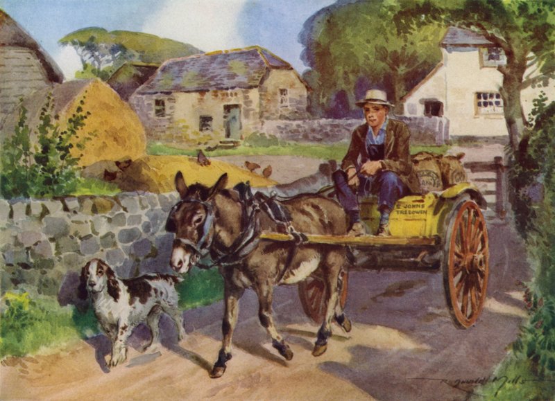 Illustration for My Farm by Reginald Mills