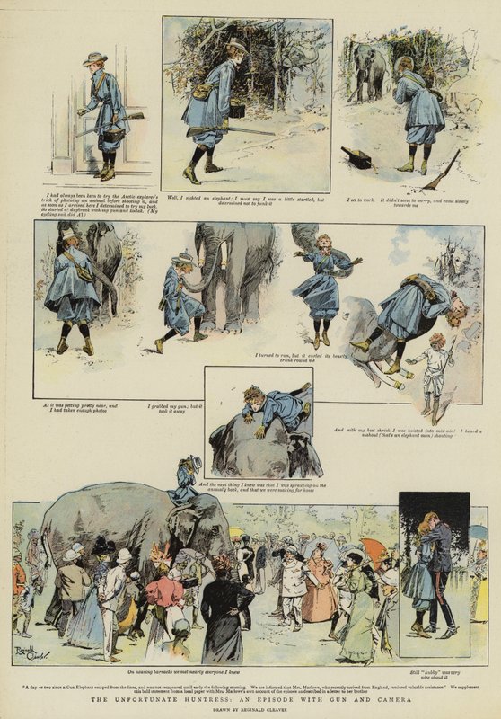 The Unfortunate Huntress, an Episode with Gun and Camera by Reginald Thomas Cleaver