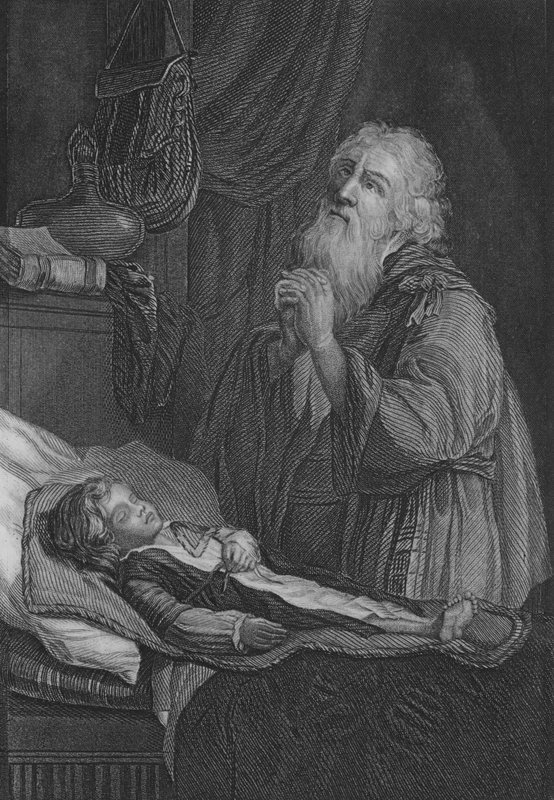 Elijah raising the Widow