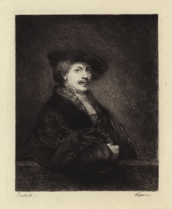 Rembrandt van Rijn by Rembrandt van Rijn